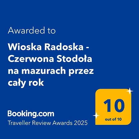 Wioska Radoska - Czerwona Stodola Na Mazurach Przez Caly Rok Nyaraló *
